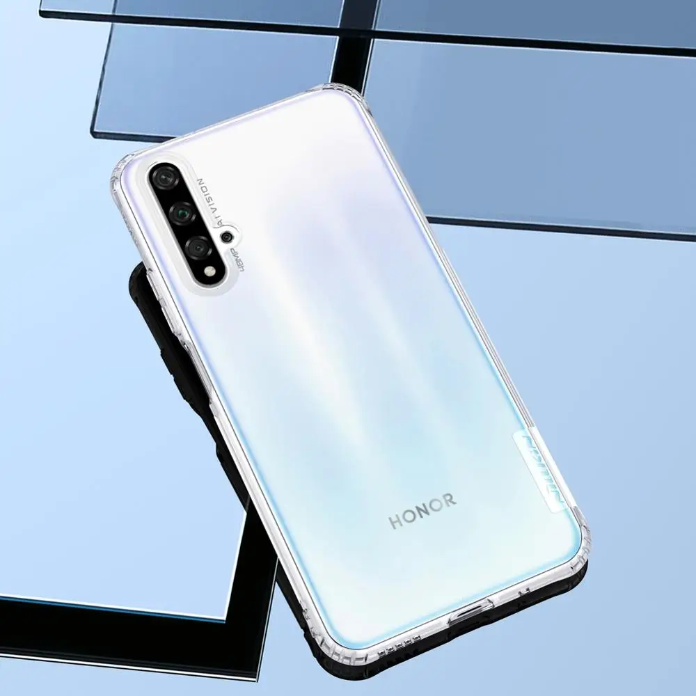Прозрачный мягкий силиконовый чехол Nillkin из ТПУ для Huawei Honor 20 s Pro Nova 5T защитный
