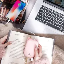 3600 мАч 5 в USB Перезаряжаемый переносной аккумулятор 6S умная защита Электрический подогреватель для рук Путешествия Домашний Мини карманный нагреватель