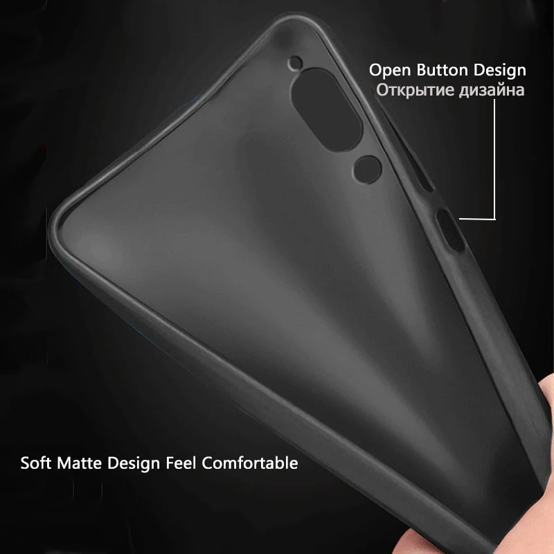 Мягкий чехол для SHARP AQUOS C10 S2 Матовая Мягкая силиконовая задняя крышка