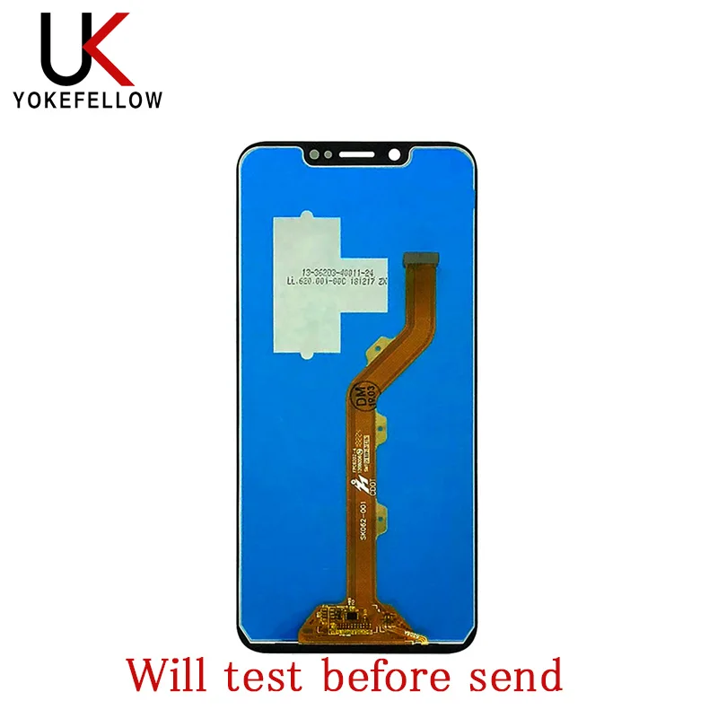 6," для Tecno Camon 11 Pro CF8 ЖК-дисплей с кодирующий преобразователь сенсорного экрана в сборе запчасти
