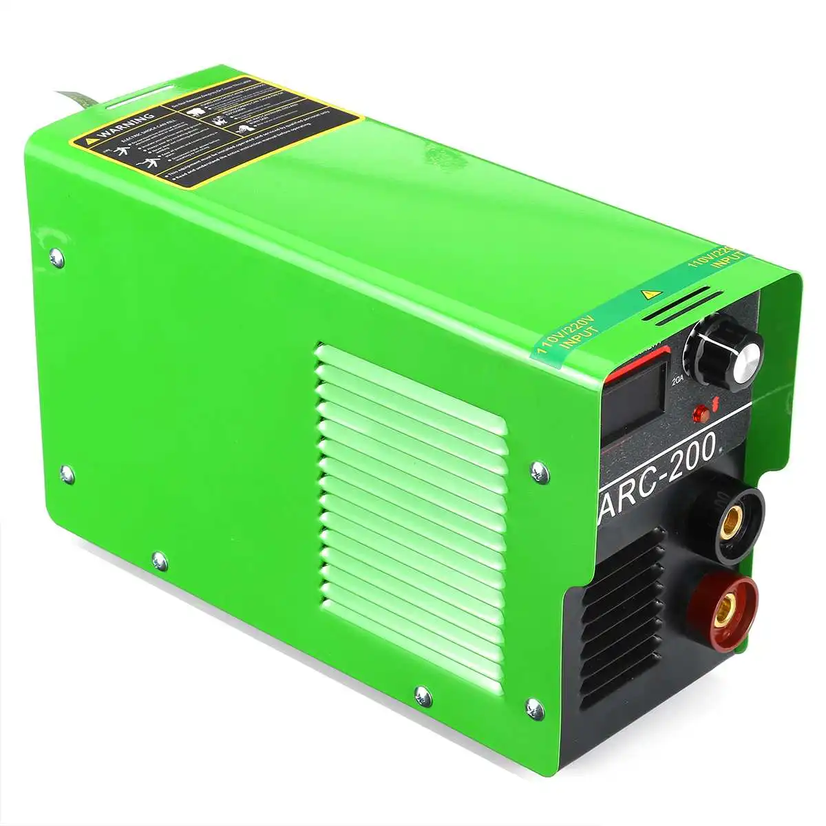 110 V/220 V Мини бтиз инвертор сварочный аппарат ARC-200 сварочные аппараты с светодиодный Дисплей - Цвет: Зеленый