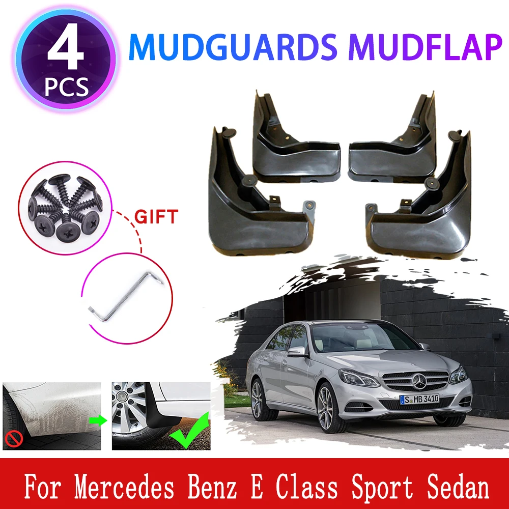 

Для Mercedes Benz E Class Sport Sedan W212 2014 2015 2016 брызговики крыло брызговик аксессуары E250 E300
