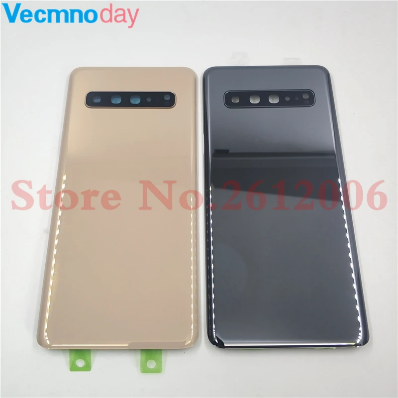 Новинка,, для samsung Galaxy S10, 5G, G977, G977F, 5G, версия, крышка батареи, задняя крышка, S10, заднее стекло, экран, задний стеклянный чехол