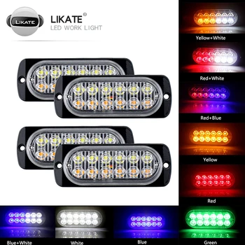 

New 24V/12V Truck Lights Led Marker Light Car Bus Truck Lorry Side Marker Indicator Trailer Light Rear Side Lamp Signal Light