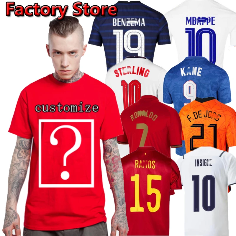 factor Antídoto Leyenda 2020 21 Europa alta calidad personalizar fútbol jerséis camiseta lejos  equipo nacional hombre camiseta de fútbol|Camisetas| - AliExpress