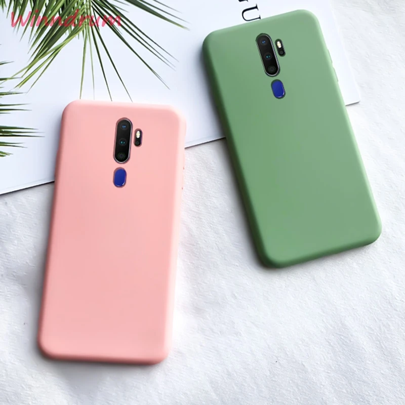 Силиконовый чехол для OPPO A9 2020 A5 RENO 2Z 2F 10xzoom ACE RENOZ Мягкий Жидкий противоударный