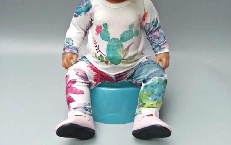 Кукла одежда штаны Розовый Единорог комбинезон одежда для 40 см 43 см reborn baby Doll Одежда наборы для 1" Кукла аксессуары игрушки одежда