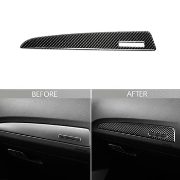 

Carbon Fiber Car Dashboard Panel Strip Trim Sticker For Audi Q5 SQ5 8R 2009-2017 Inner Door Panel Decor Stickers Auto Styling