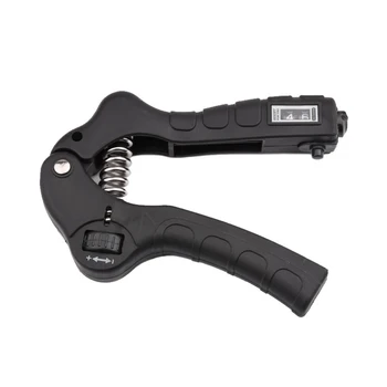 

Adjustable Counting Hand Grip Strengthener Fitness Strength Trainer Exerciser Wrist Expander For Sports Training Fitness New O15