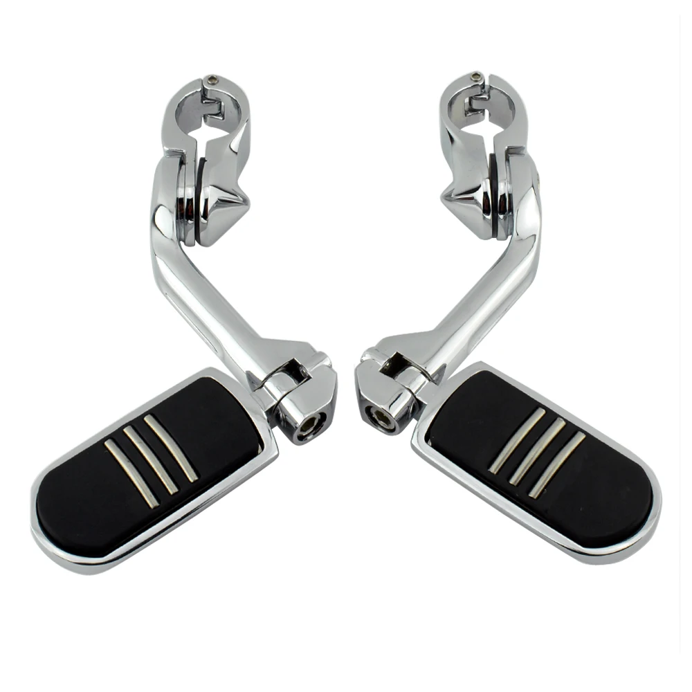 Длинные Регулируемые подножки для мотоцикла защита двигателя Harley Sportster Softail Electra