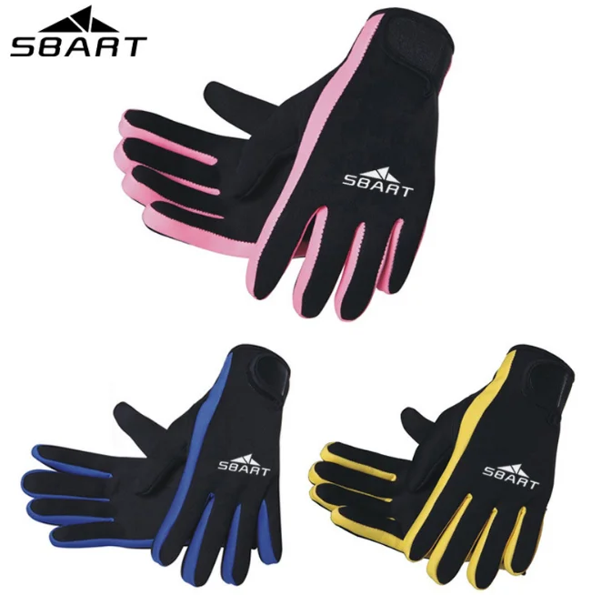 Sbart 2 мм неопреновые перчатки для подводного плавания, перчатки для подводного плавания, оборудование для подводной охоты, не царапающиеся зимние теплые перчатки