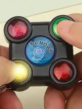  Mini Game Player Memory Decorative Plastic Classic Game Keychain for Kids Willkey Classic Games Interactive Consoles Toys 