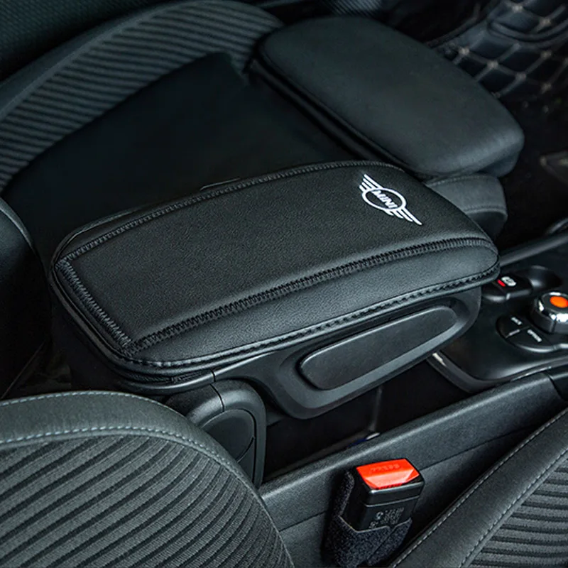 Подлокотник для автомобиля из микрофибры кожаный коврик рук Mini Cooper One S JCW F54 F55 F57 F60