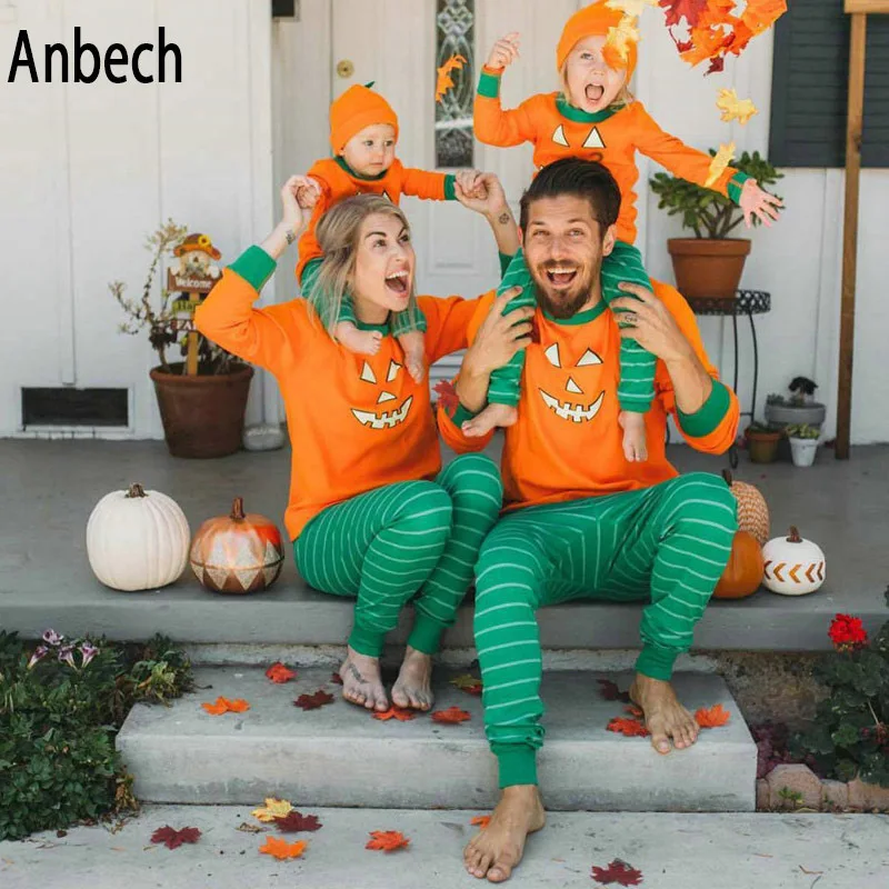 2020 одежда на Хэллоуин для матери и дочери семейные одинаковые наряды футболка с