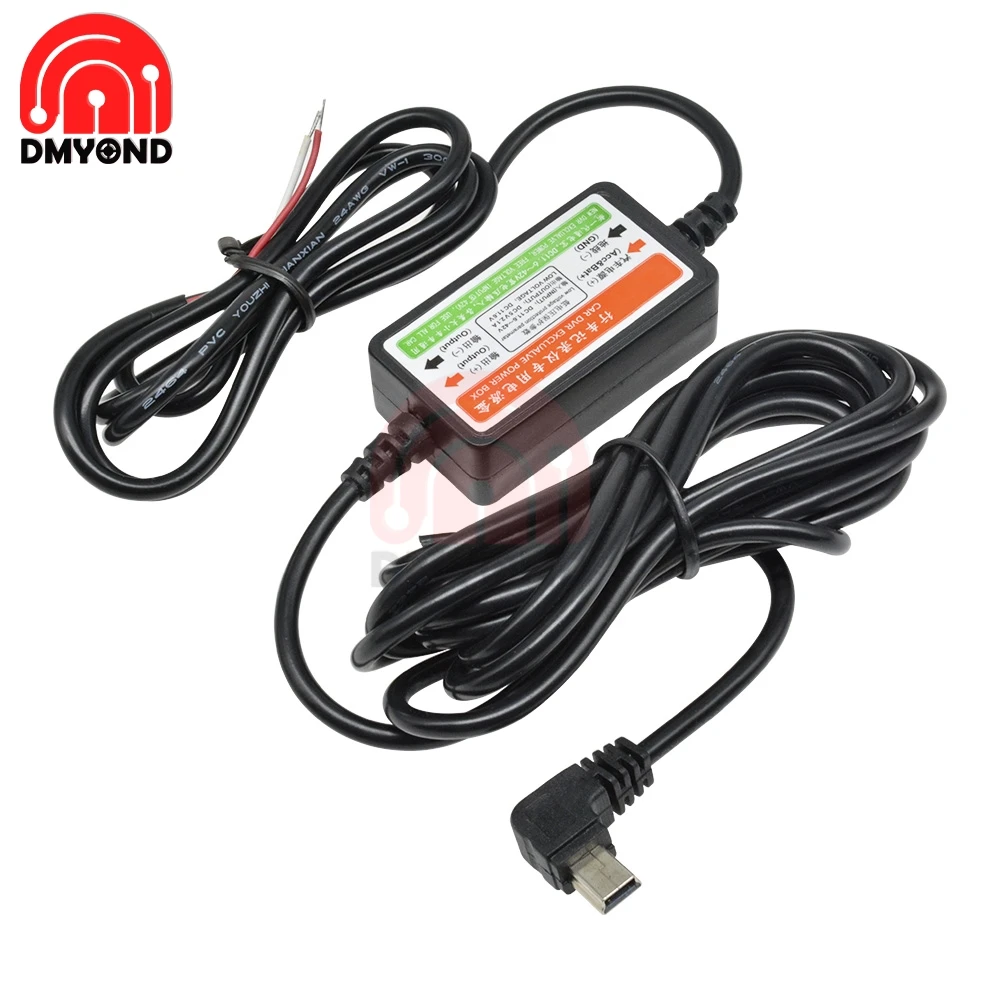 Миниатюрный USB-кабель DVR для автомобильного зарядного устройства 12-23 В