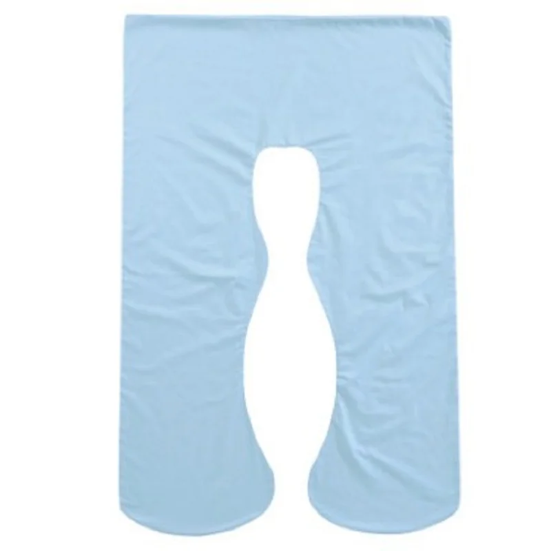 JOYLIVE Maternity Cotton Pregnancy For Pregnant Women Body Pillowcase U Shape Sleeping Support Pillowcase 2