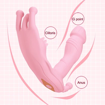 New Wearable Dildo for Women Panty Vibrator Remote Clitoral Stimulation Couple Sex Toys Vaginal Massage Female Masturbate Egg 4