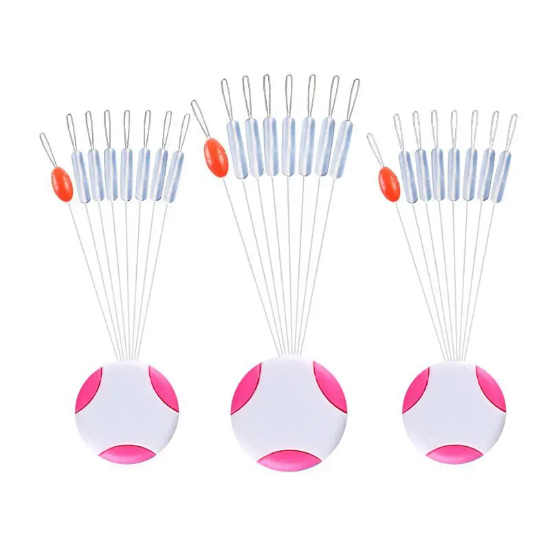 

1 Pcs Fishing Bobber Float Beans Elasticity Tackle Circular Sinkers Space 7 In 1 Oval Stopper Outdoor Tools