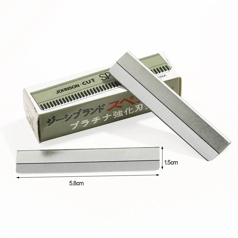 100pcs Stainless Steel Scraper Eyebrow Blade Knife Professional Razor Hair Blade Tattoo Eyebrow Trimmer Makeup Beauty Tools 4