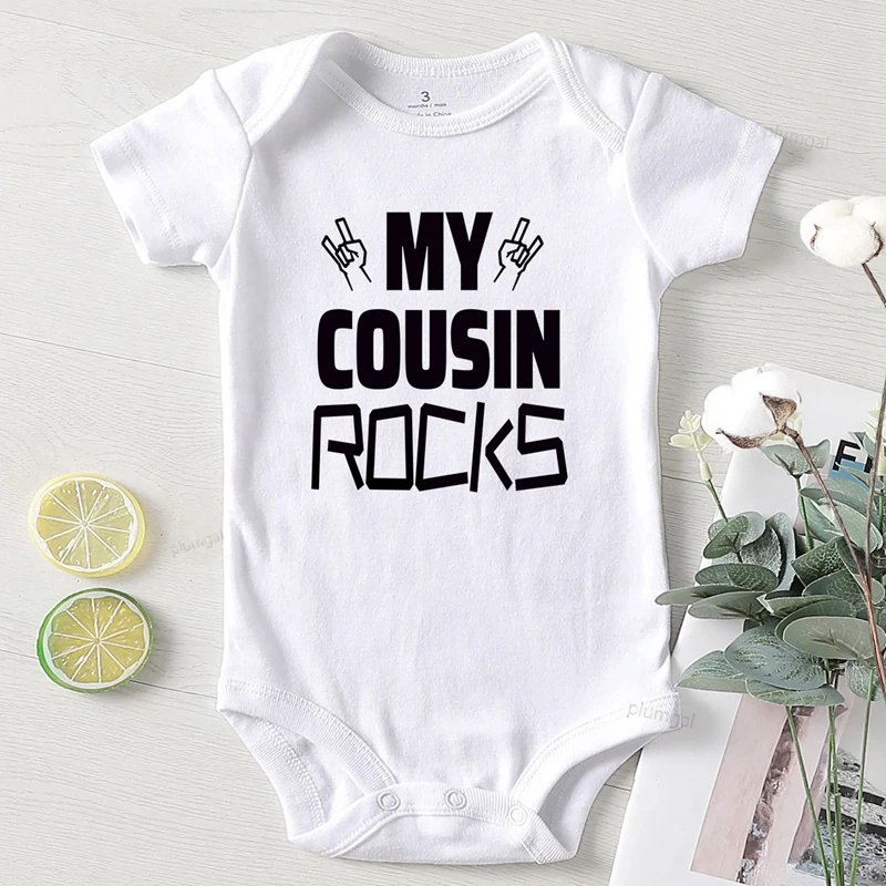 Print Mommy's Little Rock Baby Boy Clothes Jumpsuits Newborn Romper Toddler Girl Baby Costume Baby Shower Gifts Girls Clothing Baby Bodysuits classic Baby Rompers