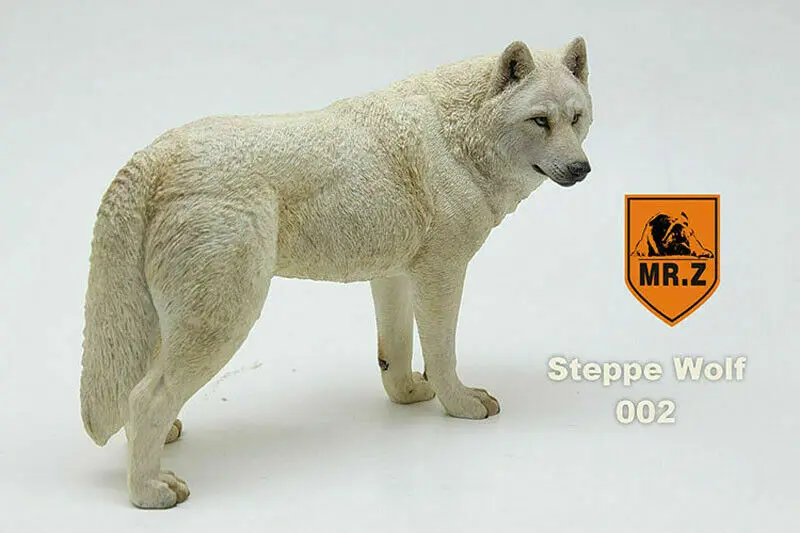 Mr. Z Steppe Волчья модель 1/6 масштаб луга Сибирский волк фигурка животного игрушка Коллекция подарков