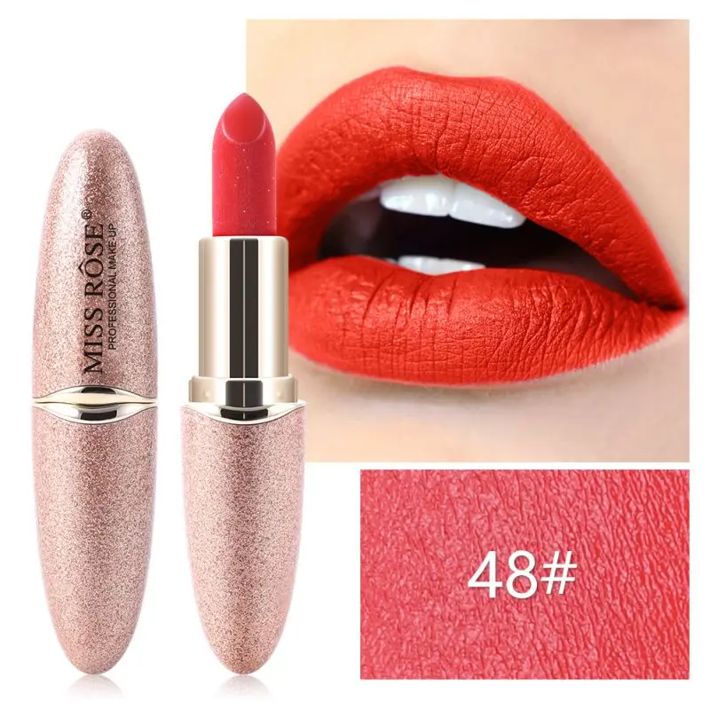 12 Colors Starry Sky Lipstick Moisturizing Smooth Pearlescent Not Easy Decolorization Lip Gloss Beauty Makeup New - Цвет: L