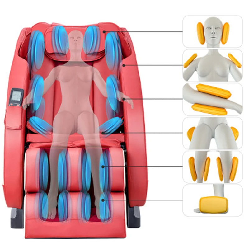 Массажные кресла для дома, многофункциональный массажный стул для разминания всего тела, массажный диван с нулевой гравитацией