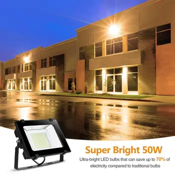 

LED Flood Light Waterproof High Brightness Lighting for Outdoor Garden Squares PAK55