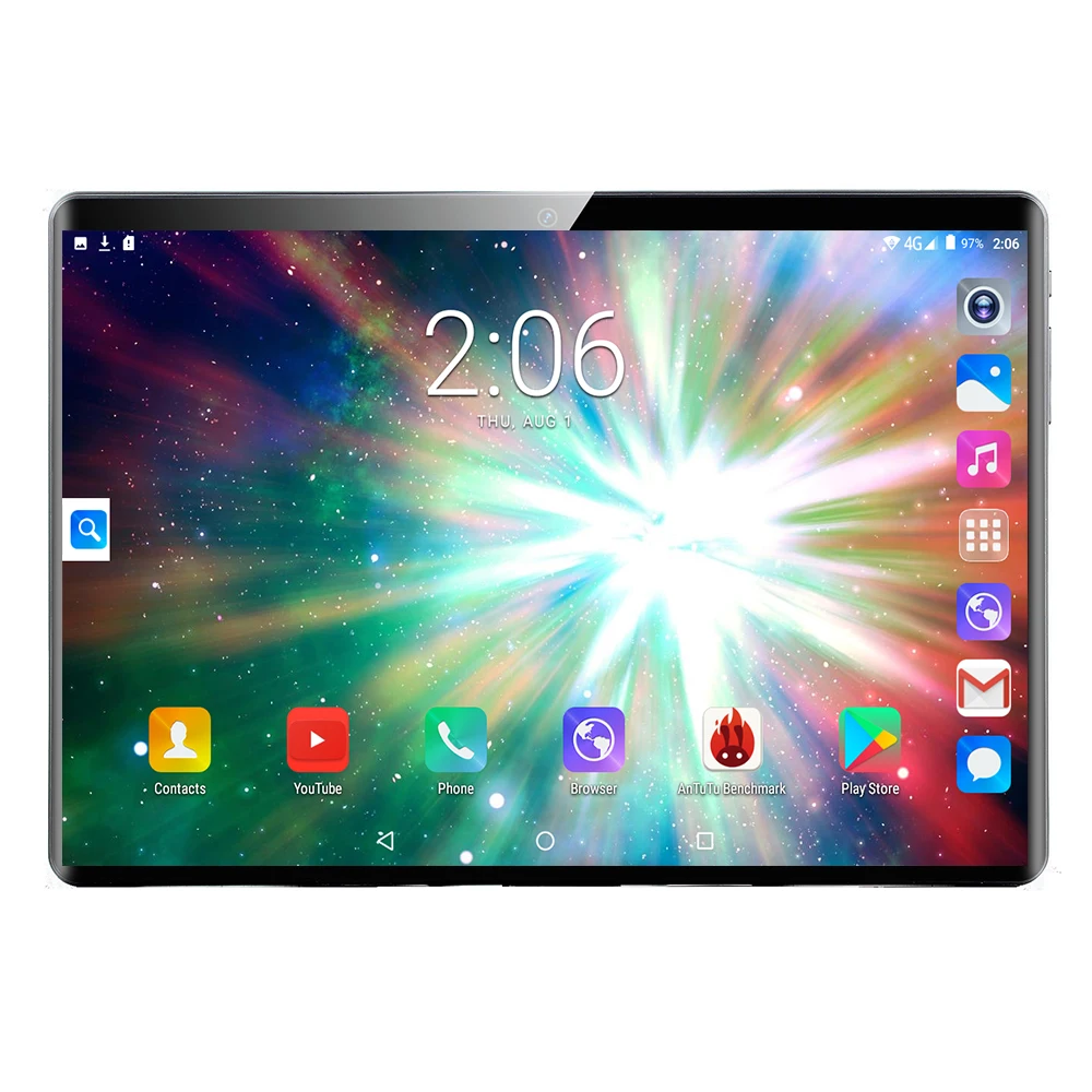 Планшет 10 дюймов четырехъядерный 32G ROM android планшетный ПК 1280*800 IPS две камеры 3G sim