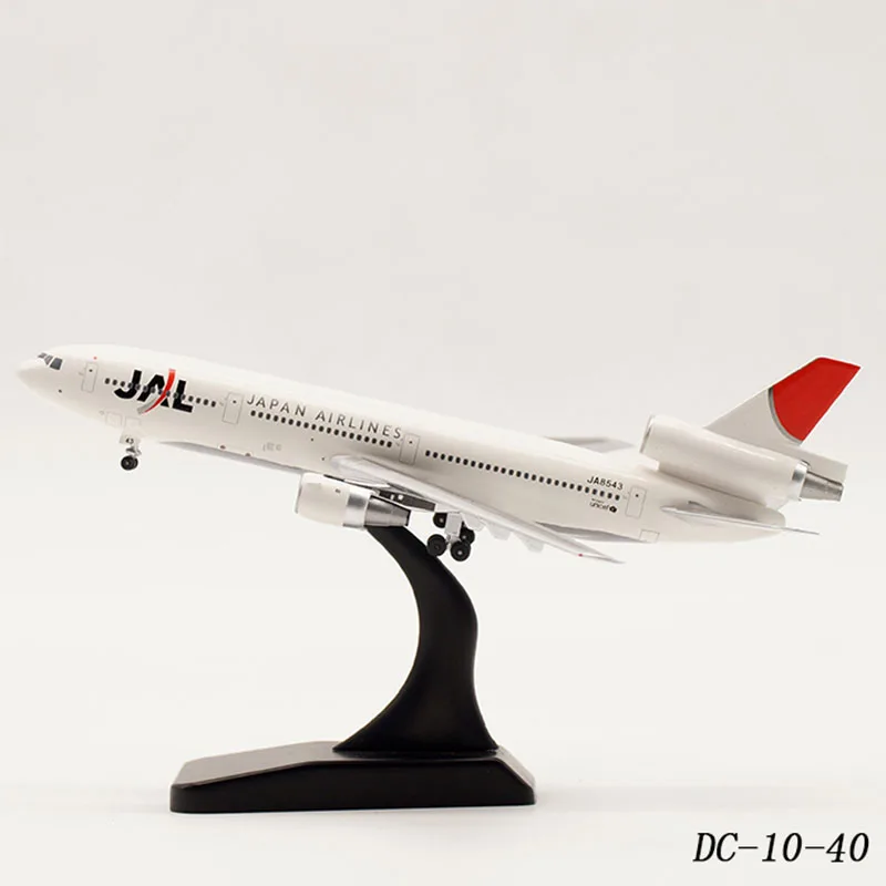 1/400 масштаб DC-10-40 модели самолетов классические самолеты JAL Japan Airlines сплав кронштейн самолета Модель самолета коллекционный дисплей