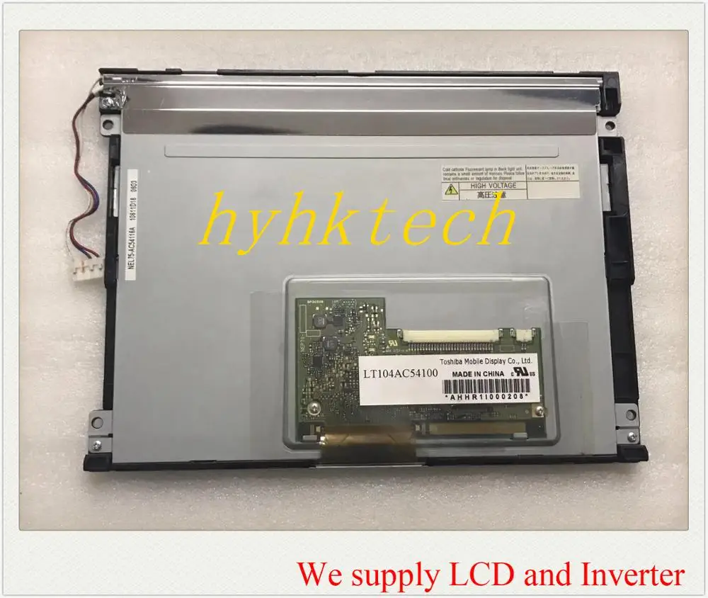 10 4 дюймов ЖК-дисплей Панель LT104AC54100 640*480 Новинка &amp Оригинал в наличии 100% прошла