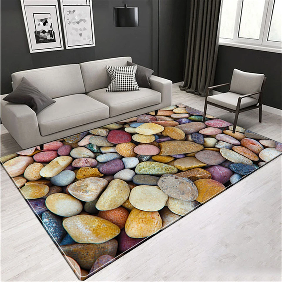 3D Stone Printed Rug Large Living Room Thicken Washable Anti-slip Carpet Home Entrance Hall Room Decor Cosiness Carpet 3D Stone Printed Rug Large Living Room Thicken Washable Anti-slip Carpet Home Entrance Hall Room Decor Cosiness Carpet