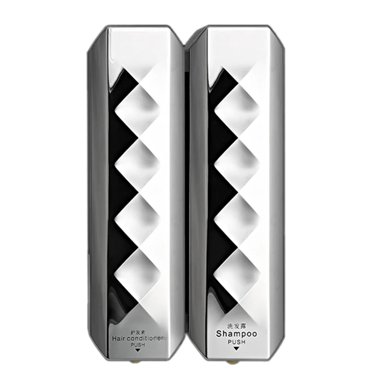 

Wall-Mounted Double Heads Soap Dispensers Home Hotel Toilet Bathroom Liquid Soap Dispensers