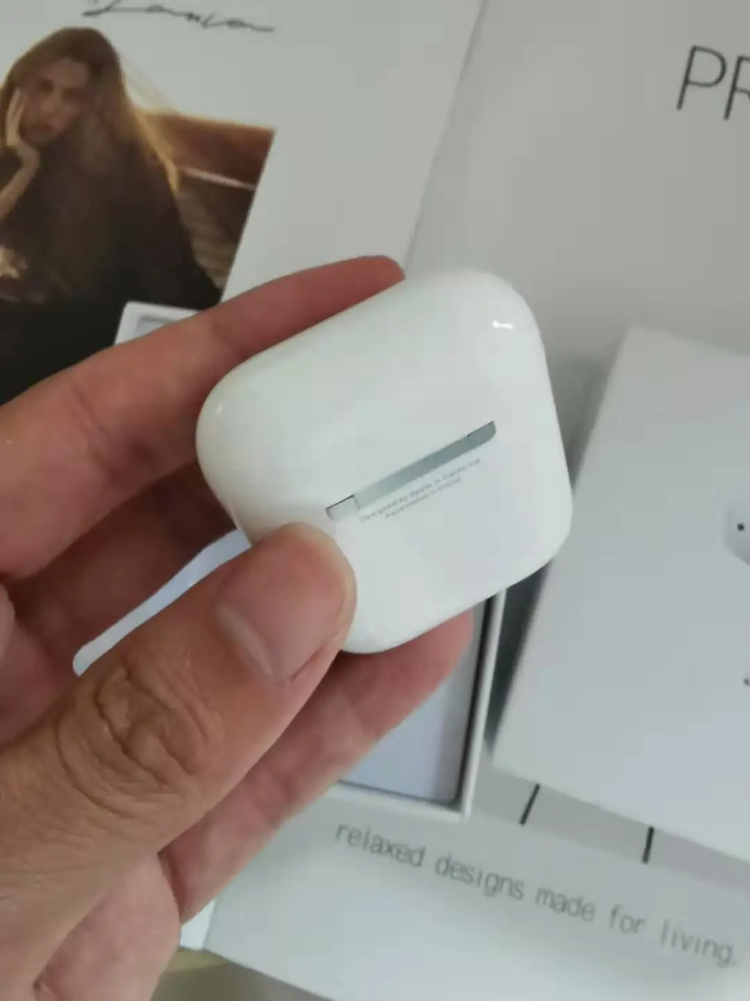 I500 Tws Air 1:1 беспроводные Bluetooth наушники мини стерео бас наушники коробка для наушников для iPhone xiaomi телефон
