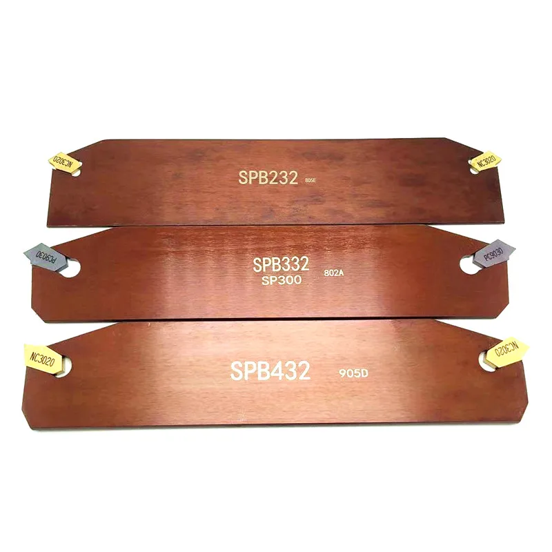 SPB226 SPB332 1 шт.+ 10 шт. SP200 SP300 SP400 высокое качество набор пазовки SPB долбежные и режущие вставки токарный станок с ЧПУ SPB держатель инструмента