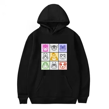 

WAMNI Game Animal Crossing Hoodie Sweatshirts Men Women Japanese Print hoodie Pullover Unisex Kawaii Harajuku Tracksui