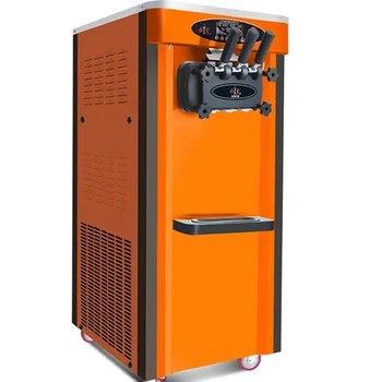 

High quality soft ice cream machine / ice cream maker with a variety of colors to choose from 25L / H large output