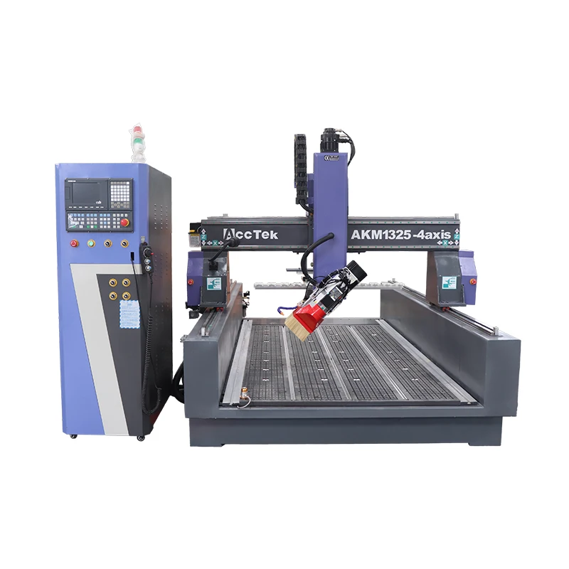 4th Axis 1325 Cnc Router Wood Carving Wooden Door Frame Making Machine