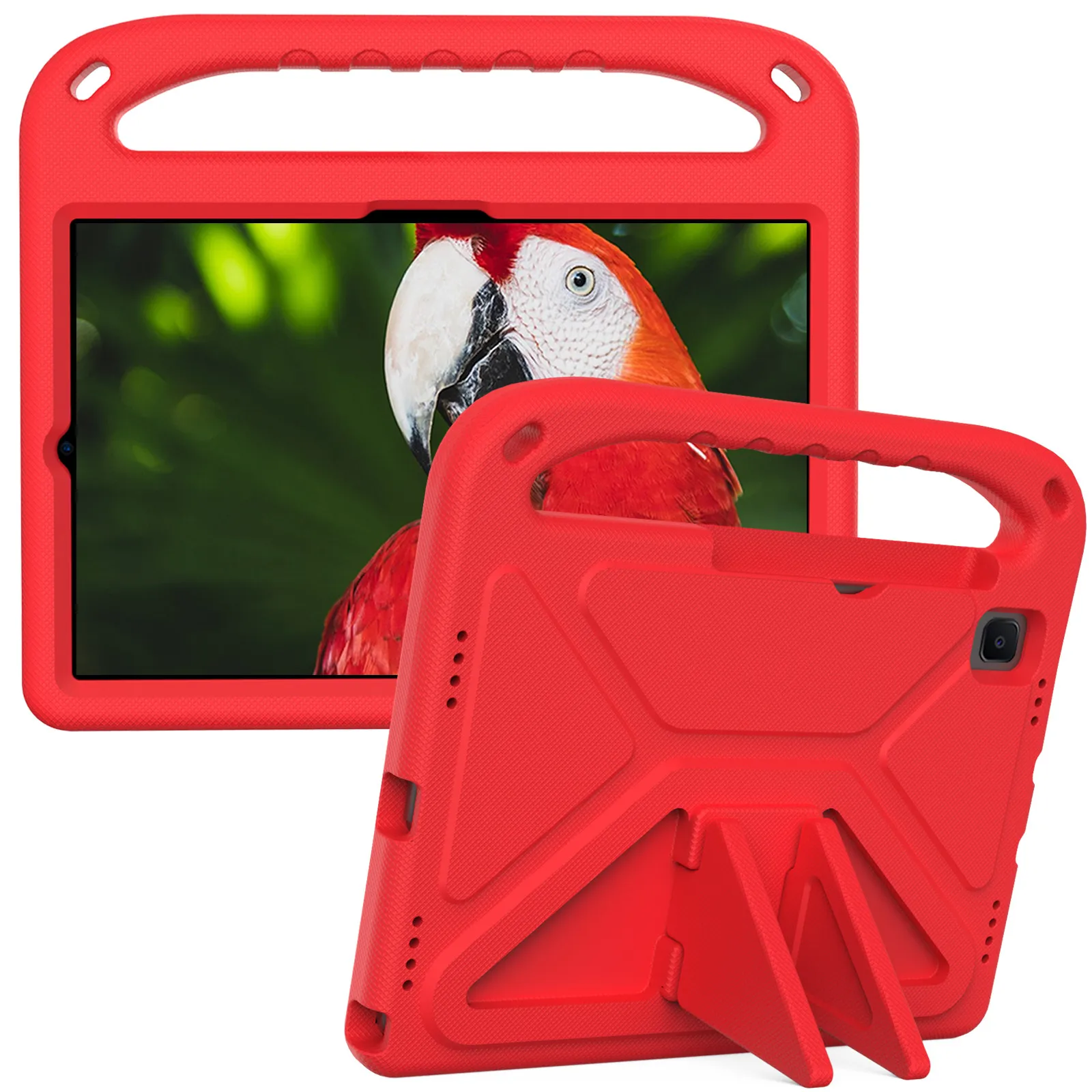 Kids Safe EVA Tablet Case For Samsung Galaxy Tab A7 Lite 8.7 2021 SM-T220 T225 Galaxy Tab A7 10.4 SM-T500 Shoulder Strap Cover