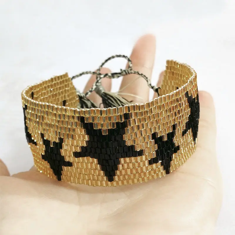 SHINUSBOHO, заклепки, дружба, мужские браслеты, Панк Миюки, ювелирные изделия, сглаза, браслеты для мужчин, bileklik, звезда, браслет для женщин - Окраска металла: M-B0088-E