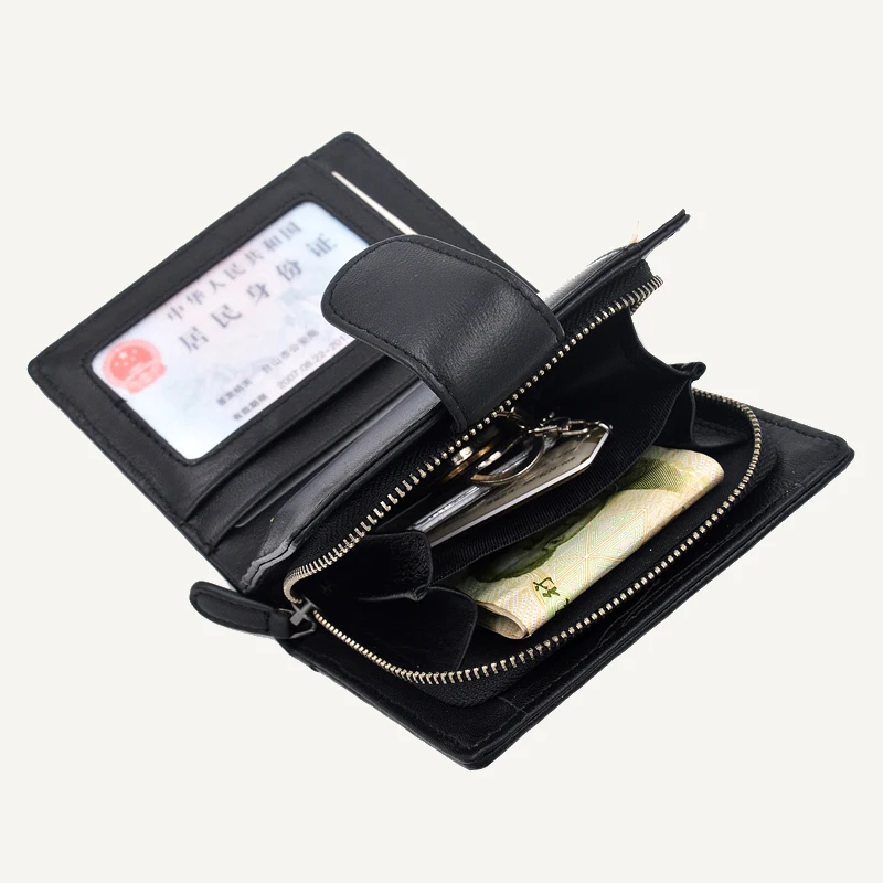 Women's Wallet Short 100% Sheepskin Leather Woven Coin Change Zipper Storage Bag Fashion Simple Luxury Brand MoneyClip2020 New Women's Wallet Short 100% Sheepskin Leather Woven Coin Change Zipper Storage Bag Fashion Simple Luxury Brand MoneyClip2020 New