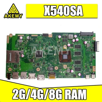 

Akemy X540SA mainboard For Asus VivoBook F540S X540SA X540S R540S laptop motherboard original CPU N3710 N3160 N3060 8GB 4GB 2GB