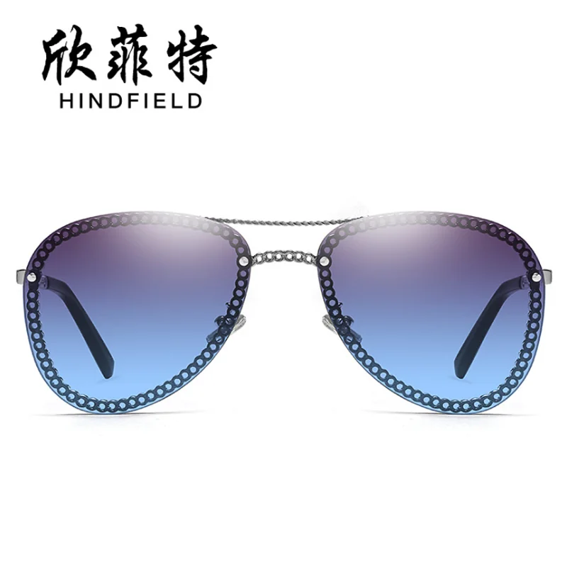 

New Vintage Sunglasses Men Flat Lens Rimless Square Frame Women Sun Glasses Oculos Gafas okulary xf14