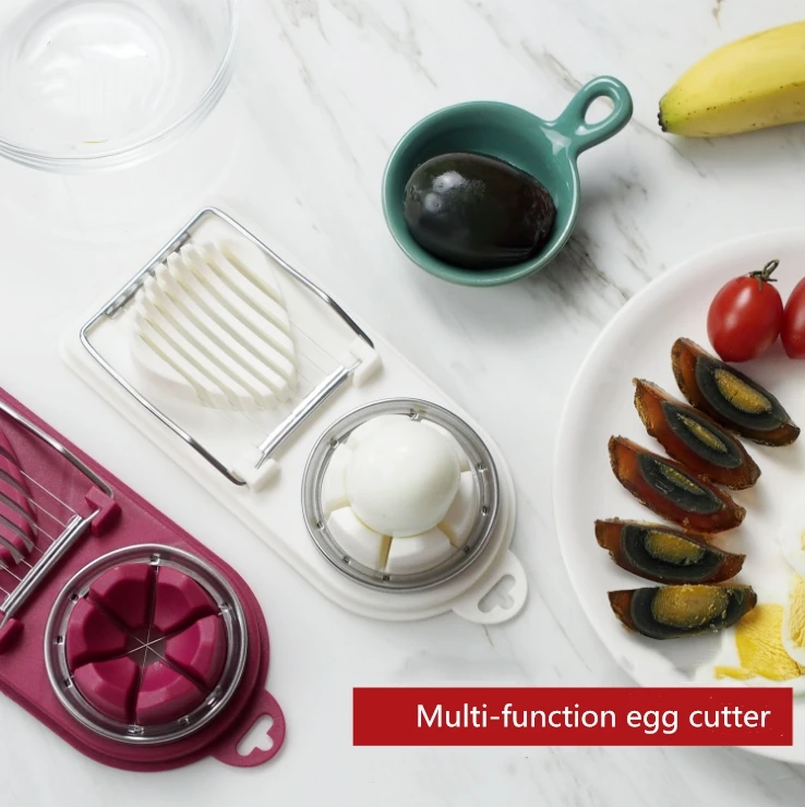 

Japanese multi-function egg cutter, egg slicer, split flower, cut flower, egg