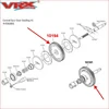 Spur Gear 65T (EP) 10194 /10968,Pinion Gear 10201(17T) For  VRX Racing RH1013/RH1011/RH1018/RH1019/RH901/RH902 3