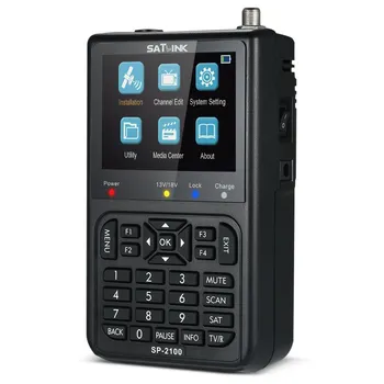 

Digital Satellite Finder Signal Finder Searching Meter Digital Satellite Signal Finder Meter with Carrying Pouch and Strap