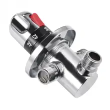 Твердый латунный клапановый элемент термостатический клапан терморегулирования горячей/холодной воды для домашний водонагреватель инструменты