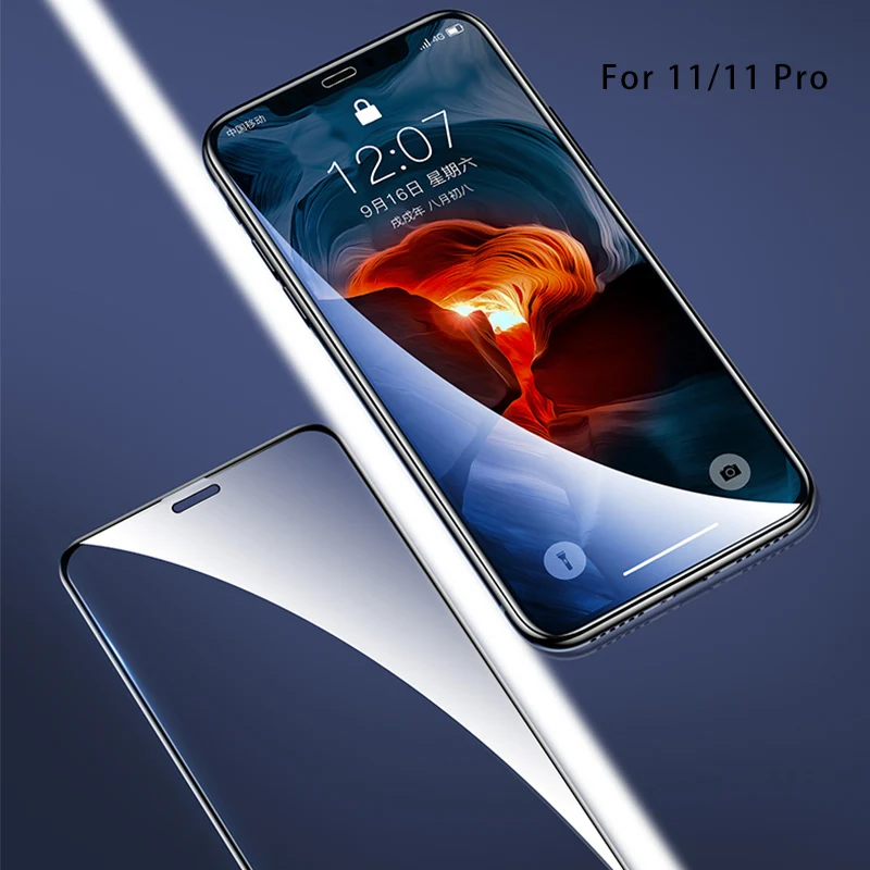 10D protective glass for iPhone 6 6S 7 8 plus 11 12 Pro Max Mini glass screen protector for iPhone X XR XS MAX phone protector