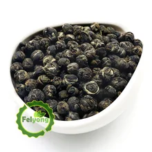 Органический жасминовый цветочный чай год жасминовый жемчуг натуральный свежий Жасмин Драконий жемчуг забота о здоровье зеленый чай