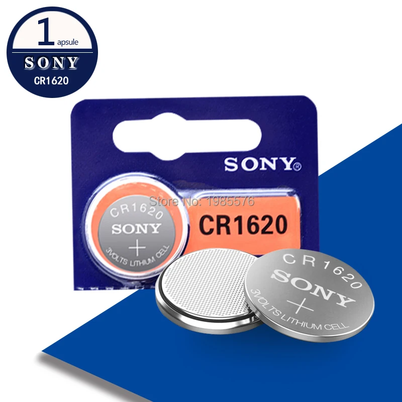 1 шт. для sony 3V CR1620 оригинальная литиевая батарея автомобильных ключей часы с